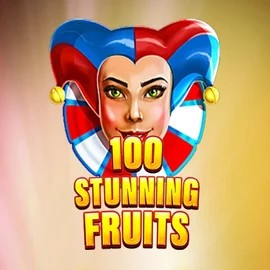 100 Stunning Fruits slot logo by SYNOT Games at Instant Casino