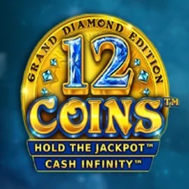12 Coins Grand Diamond Edition online game logo by Wazdan on instantcasinoo.eu