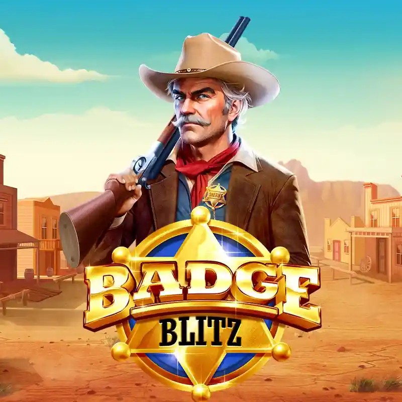 Badge Blitz logo – Slots by Pragmatic Play at Instant Casino