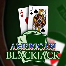 American Blackjack slot logo by Habanero at Instant Casino