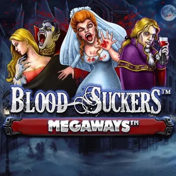 Slots logo of Blood Suckers Megaways from Red Tiger Gaming at Instant Casino