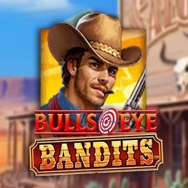 Bulls Eye Bandits online game logo by Origins on instantcasinoo.eu