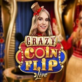 Crazy Coin Flip casino game by Evolution – featured logo at Instant Casino