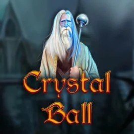 Crystal Ball slot logo by Gamomat at Instant Casino