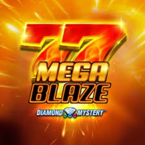 Official Slots logo: Diamond Mystery Mega Blaze by Greentube at Instant Casino