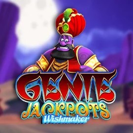 Genie Jackpots Wishmaker online game logo by Blueprint Gaming on instantcasinoo.eu
