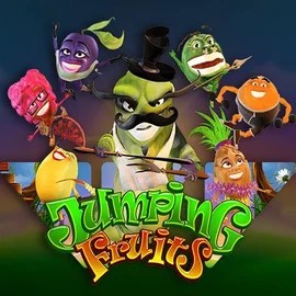 Jumping Fruits slot visual from Wazdan available on instantcasinoo.eu
