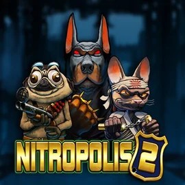 Nitropolis 2 online game logo by ELK Studios on instantcasinoo.eu