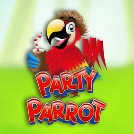 Official Slots logo: Party Parrot by Rival at Instant Casino
