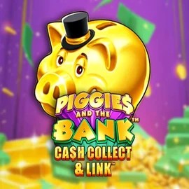 Piggies And The Bank Cash Collect & Link slot visual from Origins available on instantcasinoo.eu