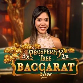 Prosperity Tree Baccarat slot visual from Evolution available on instantcasinoo.eu