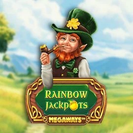 Rainbow Jackpots Megaways slot visual from Red Tiger Gaming available on instantcasinoo.eu