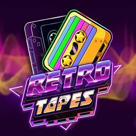 Retro Tapes logo by Push Gaming at Instant Casino