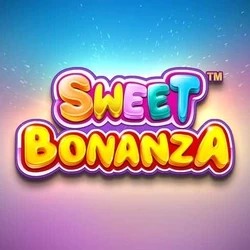 Sweet Bonanza slot logo by Pragmatic Play at Instant Casino